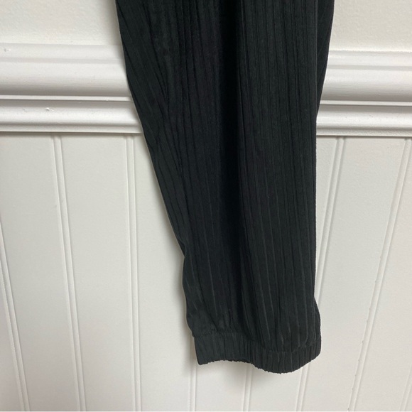 Green Envelope 2 Piece Long Ribbed Duster and Pants Size Large - Picture 7 of 9